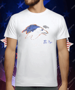 Rookies Paint Denver Broncos by Bo Nix T-Shirt