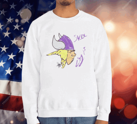 Rookies Paint Minnesota Vikings by Dallas Turner T-Shirt