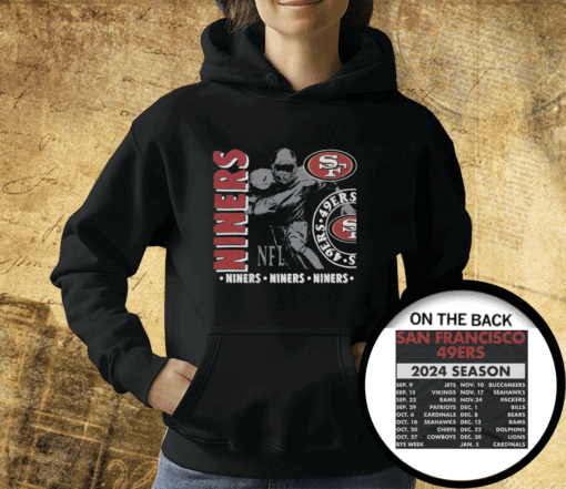 San Francisco 49ers Schedule 2024 Shirt