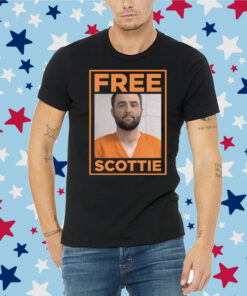 Scottie Scheffler Mugshot Free Scottie T-Shirt