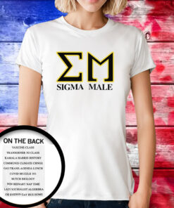 Sigma Male Frat Tee Shirt