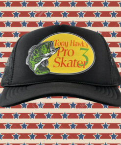 Skateboard Fishing Trucker Cap