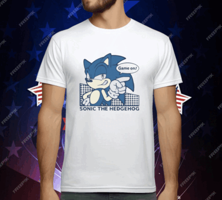 Sonic The Hedgehog Game On T-Shirt