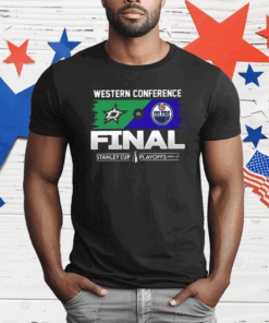 Stars vs Canucks 2024 Western Conference Final Stanley Cup Playoff T-Shirt