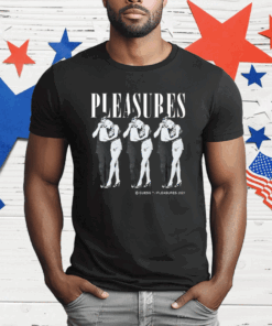 Taron Johnson Wearing Guess X Pleasures T-Shirt