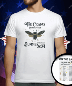 The Cicadas Reunion Tour Graphic Tee Summer 2024 T-Shirt