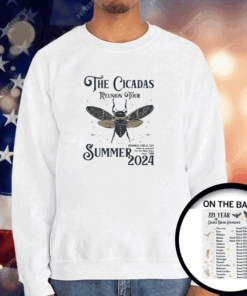 The Cicadas Reunion Tour Graphic Tee Summer 2024 T-Shirt