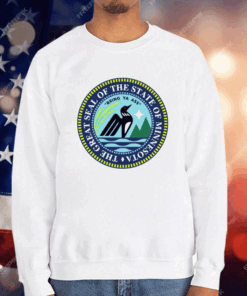 The Great Seal Of The State Of Minnesota Bring Ya Ass Logo T-Shirt