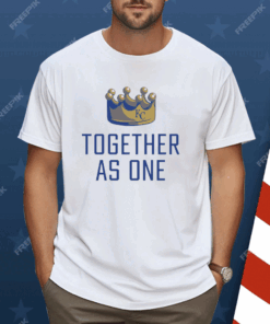 Together As One Kansas City Ladies Boyfriend Shirt