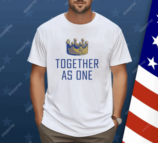 Together As One Kansas City Ladies Boyfriend Shirt