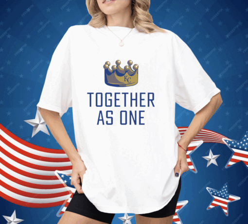 Together As One Kansas City Ladies Boyfriend Shirt