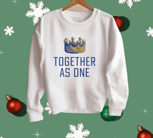 Together As One Kansas City Ladies Boyfriend Shirt