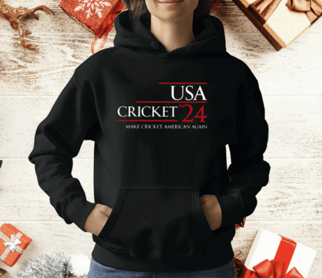 Usa Cricket ’24 Make Cricket American Again T-Shirt