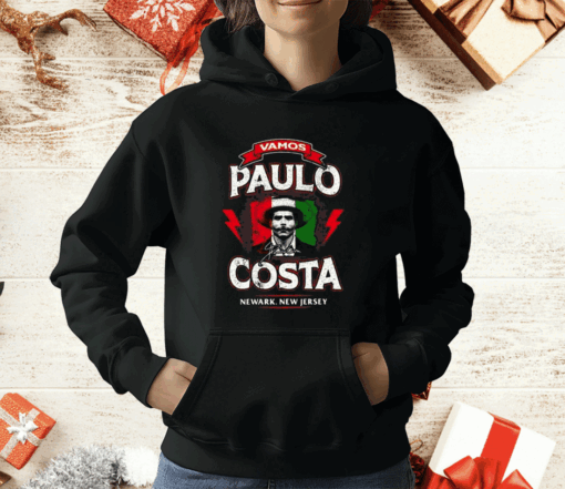 Vamos Paulo Costa Newark New Jersey T-Shirt