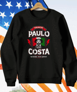 Vamos Paulo Costa Newark New Jersey T-Shirt