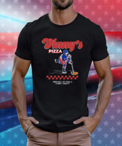 Vinny's Pizza Serving Up Goals Every Night Tee Shirt