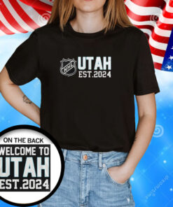 Welcome To Utah Est 2024 Tee Shirt