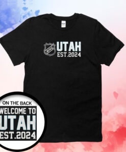 Welcome To Utah Est 2024 T-Shirts