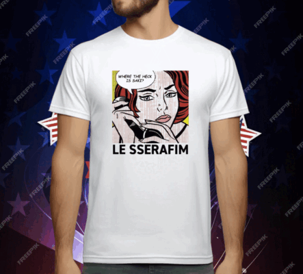 Where The Heck Is Saki Le Sserafim T-Shirt