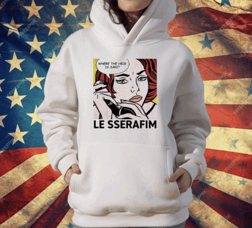 Where The Heck Is Saki Le Sserafim T-Shirt