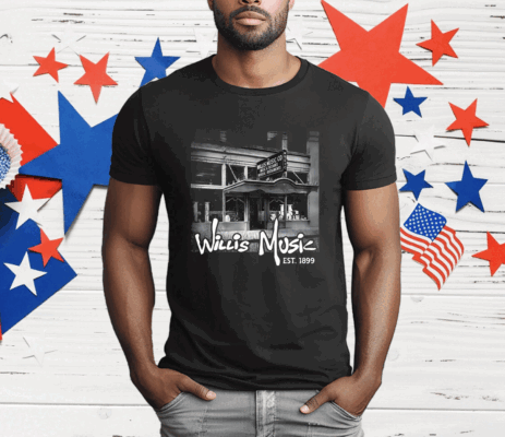 Willis Music Est 1899 Ladies Boyfriend T-Shirt