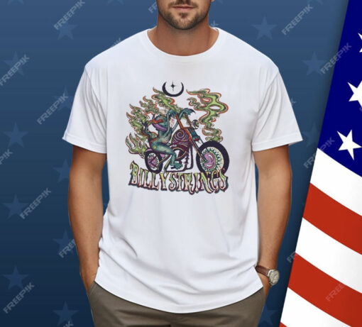 Billy Strings Summer 2024 Motorcycle Alien Shirt