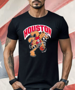 Houston Cougars basketball player mascot Shirt