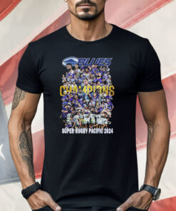 The Blues Super Rugby Pacific 2024 Champions Shirt