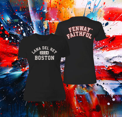 Boston Lana Del Rey Fenway Faithful Hoodie Shirt