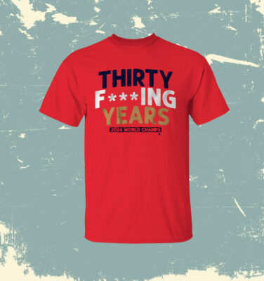 FLORIDA HOCKEY THIRTY F***ING YEARS Tee Shirt