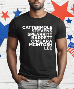 James Hartigan Cattermole Stevens Spearritt Barrett O’Meara Mcintosh Lee T-Shirt