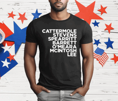 James Hartigan Cattermole Stevens Spearritt Barrett O’Meara Mcintosh Lee T-Shirt