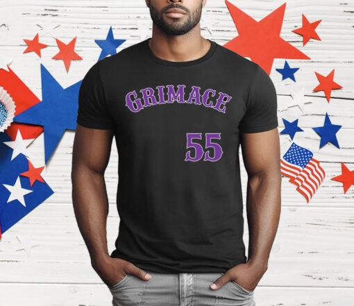 New York Mets Grimace 55 T-Shirt