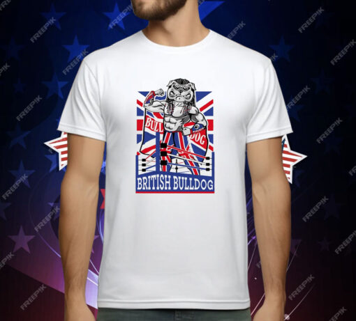 British Bulldog Matilda flag T-Shirt