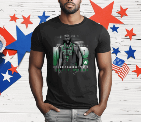 Celtics Finals 2024 Most Valuable Player MVP Jaylen Brown T-Shirt