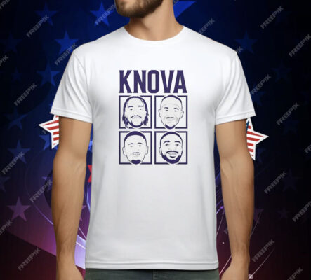 Jalen Brunson big face 4 Knova T-Shirt