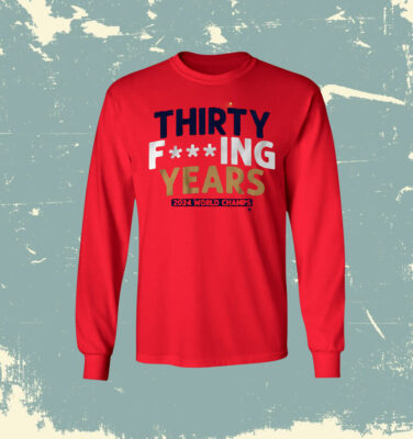 FLORIDA HOCKEY THIRTY F***ING YEARS Tee Shirt