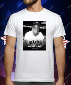 Rip Willie Mays 1931-2024 T-Shirt