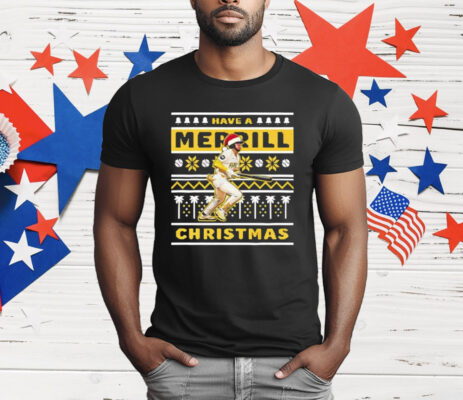 2024 Padres Have A Merrill Christmas T-Shirt