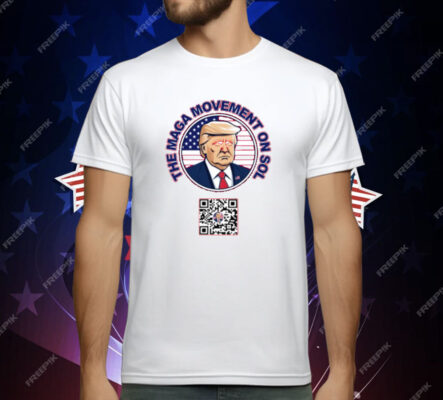 Thepersistence Trump The Maga Movement On Sol Scan To Join The Movement T-Shirt