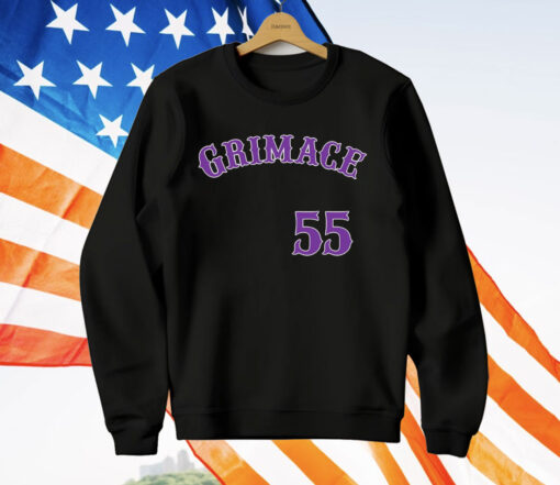 New York Mets Grimace 55 T-Shirt