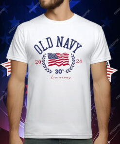 Old Navy Flag 4th of July 2024 T-Shirt