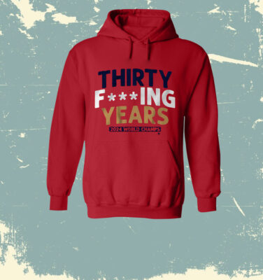 FLORIDA HOCKEY THIRTY F***ING YEARS Tee Shirt