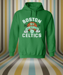 Boston Celtics 2024 18 Time Champions T-Shirt