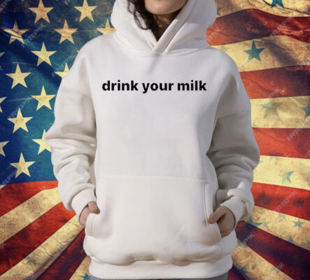 Scarlett Johansson Drink Your Milk T-Shirt