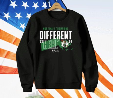 Boston Celtics 2024 Nba Finals Champions Different Here T-Shirt