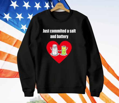 Just Commited a Salt and Battery T-Shirt