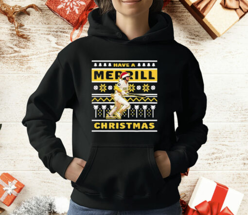 2024 Padres Have A Merrill Christmas T-Shirt