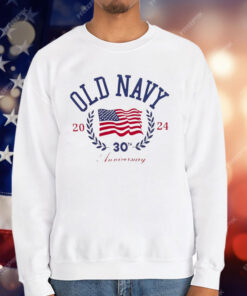 Old Navy Flag 4th of July 2024 T-Shirt