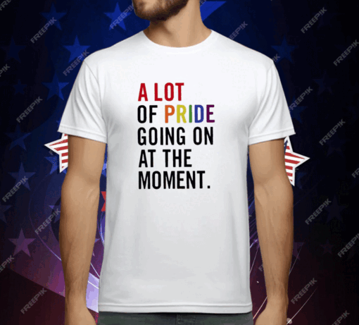 A Lot Of Pride Going On At The Moment T-Shirt